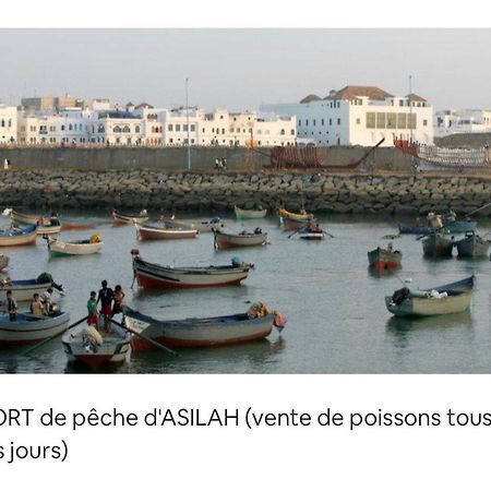 Appartamento TANGER/ASILAH: APPART 50m2 FACE MER ET PISCINES, 5 PLACES, TOUT ÉQUIPÉ+WIFI+CLIM Briech Esterno foto