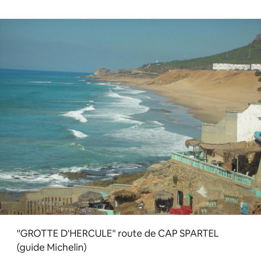 Appartamento TANGER/ASILAH: APPART 50m2 FACE MER ET PISCINES, 5 PLACES, TOUT ÉQUIPÉ+WIFI+CLIM Briech Esterno foto